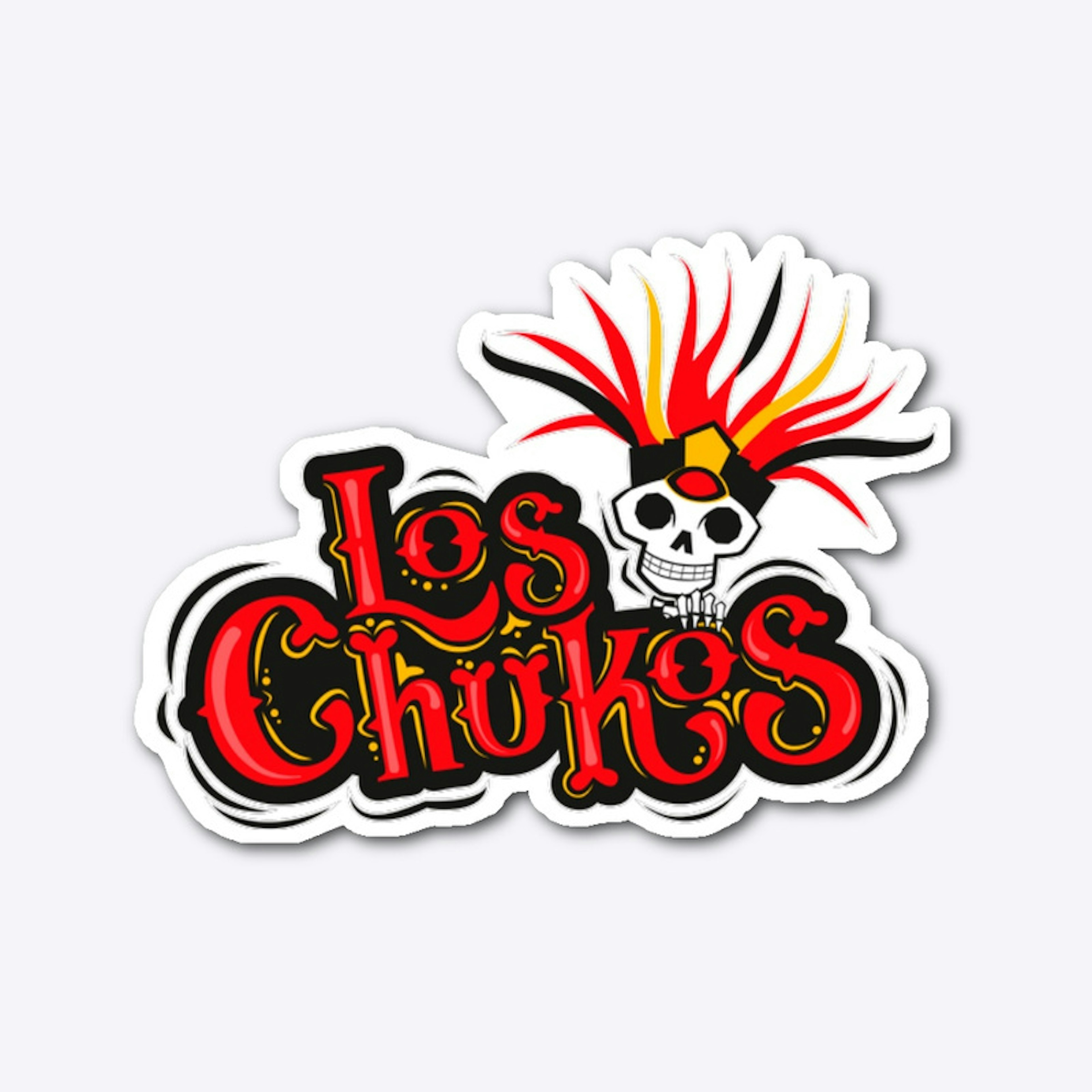 Los Chukos Logo Sticker